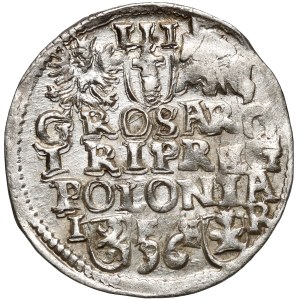 Sigismund III Vasa, trojak 1596 IF HR, Poznań