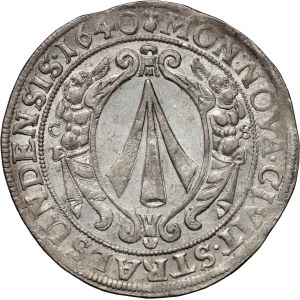 Germany, Stralsund (Swedish occupation), Christina, thaler 1640