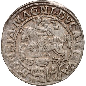 Sigismund II Augustus, penny per Polish foot 1547, Vilnius