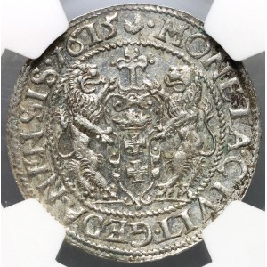 Sigismondo III Vasa, ort 1615, Danzica