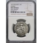 Sigismondo III Vasa, ort 1615, Danzica