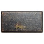 Gold coin pan balance with weights, Germany, 1779