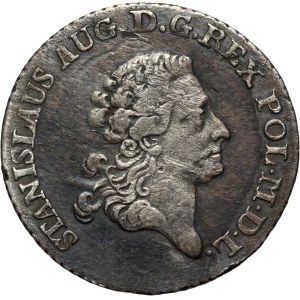 Stanislaw August Poniatowski, zloty (4 grosze) 1781 EB, Warsaw