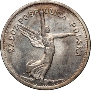 II RP, 5 zlotych 1928, Warsaw, Nike