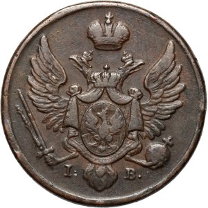 Królestwo Kongresowe, Mikołaj I, 3 grosze polskie z miedzi krajowej 1826 IB, Warszawa