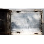 PSZnZ, Tehran, engraved cigarette case with floral ornament and birds