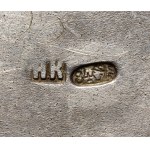 Russia, silver coin organizer/cash box