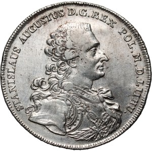 Stanisław August Poniatowski, talar 1766 FS, Warszawa, Zbrojarz