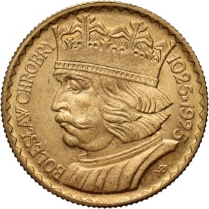 II RP, 20 zlotych 1925, Warsaw, Bolesław Chrobry