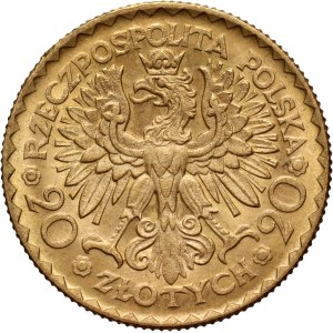 II RP, 20 zlotych 1925, Warsaw, Bolesław Chrobry
