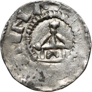 Germany, Swabia, Otto III 983-1002, Denar, Strasbourg