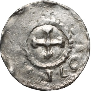 Germany, Swabia, Otto III 983-1002, Denar, Strasbourg