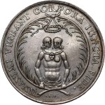 Silesia, 17th century, nuptial medal, Wroclaw
