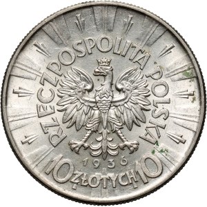 II RP, 10 złotych 1936, Warszawa, Józef Piłsudski