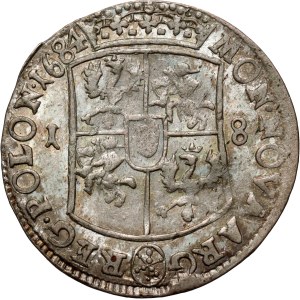 John III Sobieski, ort 1684 TLB, Bydgoszcz