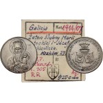 Galicia, wedding token of Maria Potocka and Jozef Tyszkiewicz, 1914, Kraków
