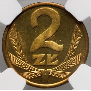 PRL, 2 zloty 1984, Varsavia
