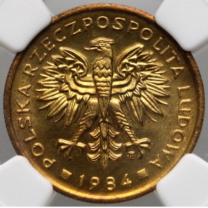 PRL, 2 zloty 1984, Varsavia