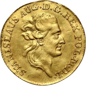 Stanislaw August Poniatowski, ducat 1784 EB, Warsaw