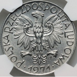 PRL, 5 zlotych 1971, Rybak