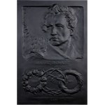 Twentieth century, Poland, 1909 plaque, Juliusz Słowacki on the 100th anniversary of his birth