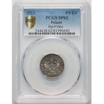 II RP, 5 groszy 1923, without inscription PRÓBA, silver