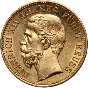 Nemecko, Reuss, Henry XIV, 20 mariek 1881 A, Berlín