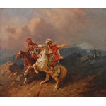 Henry PILLATI (1832-1894), Episode from the Crimean War, 1855