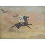 Jerzy KOSSAK (1886-1955), Farys in the desert