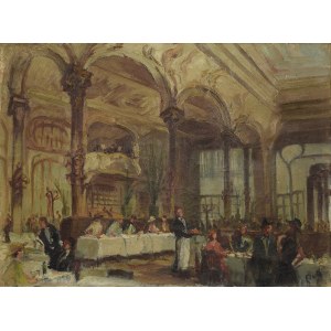 Jean PUY (1876-1960), Brasserie de l'Opéra in Rouen