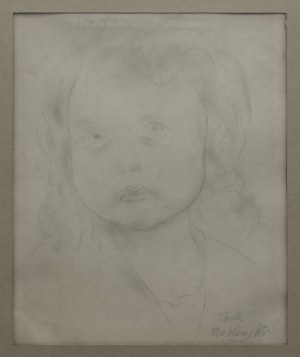 Tadeusz MAKOWSKI (1882-1932), Portret dziewczynki