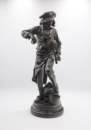 Etienne Adrien GAUDEZ (1845-1902), Skrzypek - Jean Baptiste Lully