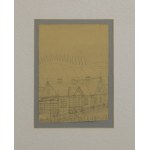 Nikifor KRYNICKI (1895-1968), Villa at the foot of the mountains