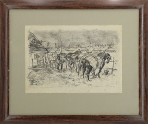 Zygmunt JÓZEFCZYK (1881-1966), Postój