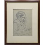 Wojciech WEISS (1875-1950), Żona artysty Irena (Aneri) czytająca
