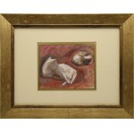 Wojciech WEISS (1875-1950), Cats, 1898
