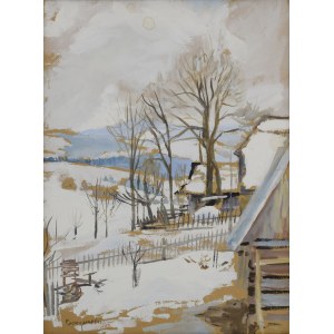 Stanislaw BORYSOWSKI (1901-1988), Winter Landscape