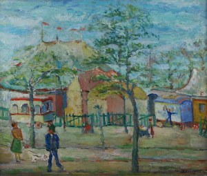 Anna WEINGRUN-LIEBLICH (1904-?), Pejzaż