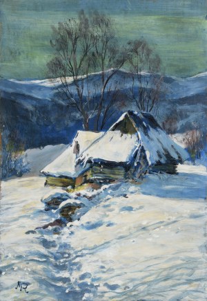Michał Maksymilian REKUCKI (1884-1971), Zima w górach