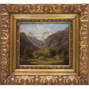 Hugo BUCHWALD (1836-1919), Mountain Landscape