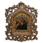 Painter unspecified, 18th century (?), Madonna and Child and St. John