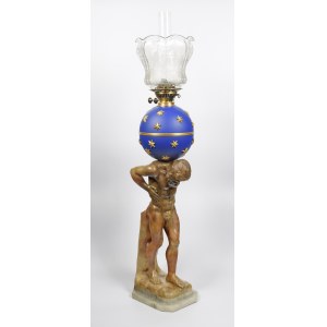 Oil lamp with the figure of Chronos