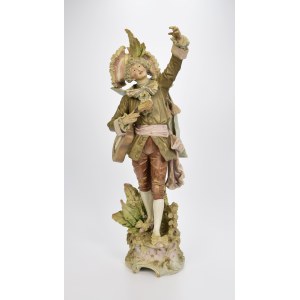 DUXER PORZELLANMANUFAKTUR AG (ROYAL DUX), Chevalier - troubadour with guitar