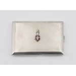 KRUPSKI & MATULEWICZ (firm active 1909-1944), Cigarette case with the Fox coat of arms