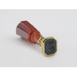 [Krystyna Skarbek] Seal with the Abdank coat of arms under the count