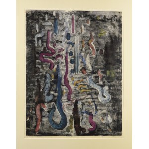 Janina KRAUPE-ŚWIDERSKA (1921-2016), In the depths of the sea, 1959