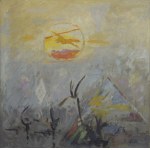 Kazimierz WILK (ur. 1943), Pejzaż z piramidą
