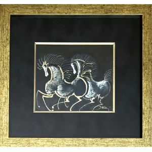 Józef Wilkoń (ur. 1930), Paradny krok, 2025