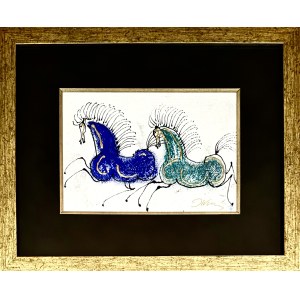 Józef Wilkoń (ur. 1930), Zagrajmy w niebieskie, 2025