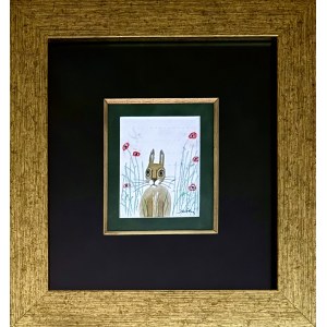 Józef Wilkoń (ur. 1930), Makowy zajączek, 2024